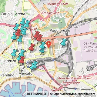Mappa Piazza Giuseppe Saragat, 80143 Napoli NA, Italia (1.263)