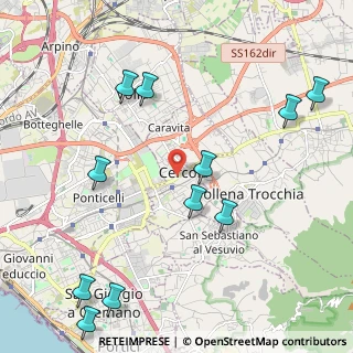 Mappa Via Giuseppe Garibaldi, 80040 Cercola NA, Italia (2.79273)