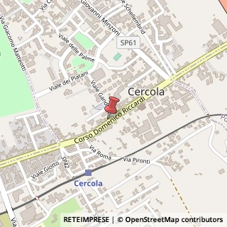 Mappa Corso D. Riccardi, 258, 80040 Cercola, Napoli (Campania)