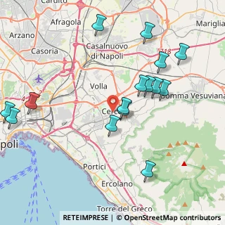 Mappa Via Giuseppe Garibaldi, 80040 Cercola NA, Italia (4.77467)