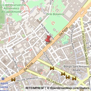 Mappa Via Foria, 193, 80137 Napoli, Napoli (Campania)
