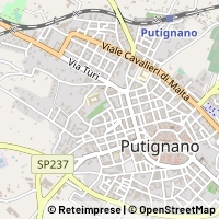 Map Putignano