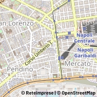 Mapa Napoli