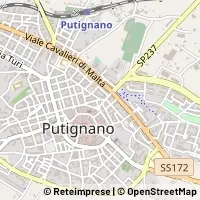 Mapa Putignano