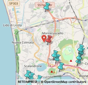Mappa Via Alfredo Panzini, 80078 Monterusciello NA, Italia (3.31714)