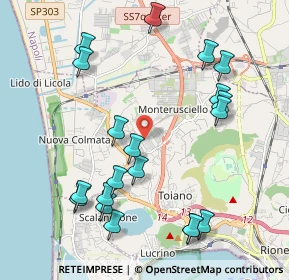 Mappa Via Alfredo Panzini, 80078 Monterusciello NA, Italia (2.467)