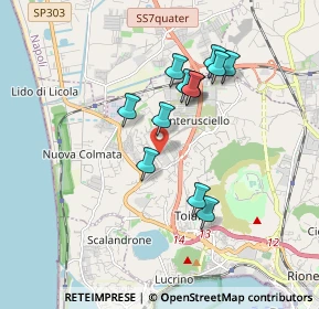 Mappa Via Alfredo Panzini, 80078 Monterusciello NA, Italia (1.6525)