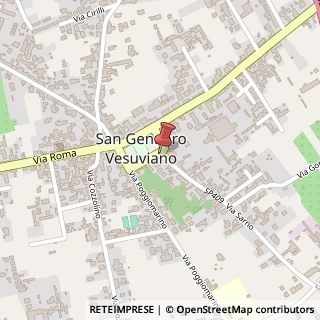 Mappa Piazza Regina Margherita, 38, 80040 San Gennaro Vesuviano, Napoli (Campania)