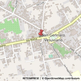 Mappa Via Roma, 36, 80040 San Gennaro Vesuviano, Napoli (Campania)
