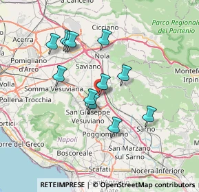 Mappa Via Roma, 80040 San Gennaro Vesuviano NA, Italia (6.77917)