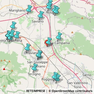 Mappa Via Roma, 80040 San Gennaro Vesuviano NA, Italia (5.8965)