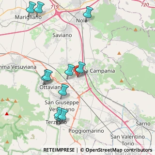 Mappa Via Roma, 80040 San Gennaro Vesuviano NA, Italia (5.03818)