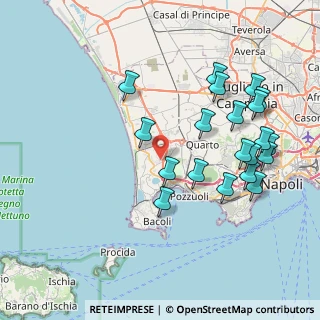 Mappa Via Carlo Levi, 80078 Pozzuoli NA, Italia (8.943)