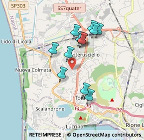 Mappa Via Carlo Levi, 80078 Pozzuoli NA, Italia (1.61)