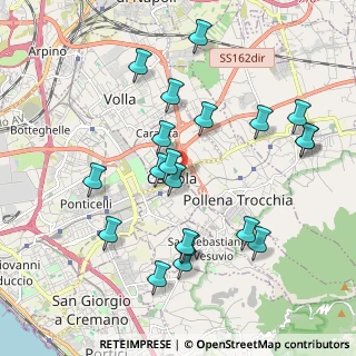 Mappa Via Giovanni Pascoli, 80040 Cercola NA, Italia (2.199)