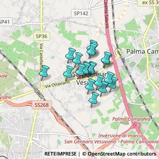 Mappa Via Catalano, 80040 San Gennaro Vesuviano NA, Italia (0.5735)