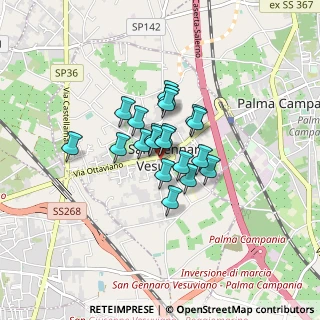 Mappa Via Coteni, 80040 San Gennaro Vesuviano NA, Italia (0.533)