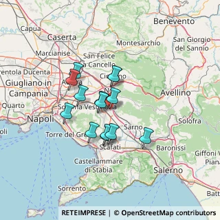 Mappa Via Coteni, 80040 San Gennaro Vesuviano NA, Italia (10.62929)