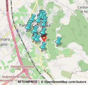 Mappa Via Vecchia Sarno, 80036 Palma Campania NA, Italia (0.7365)