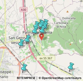 Mappa Via Vecchia Sarno, 80036 Palma Campania NA, Italia (1.72636)