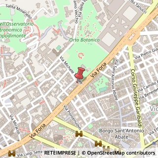 Mappa Via Michele Tenore, 3, 80137 Napoli, Napoli (Campania)