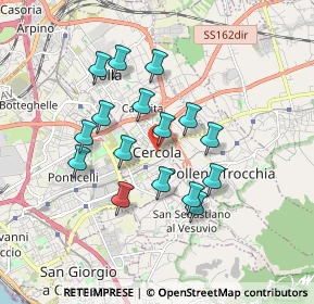 Mappa Corso D. Riccardi, 80040 Cercola NA, Italia (1.62188)