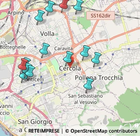 Mappa Via della Libertà, 80040 Cercola NA, Italia (2.38643)