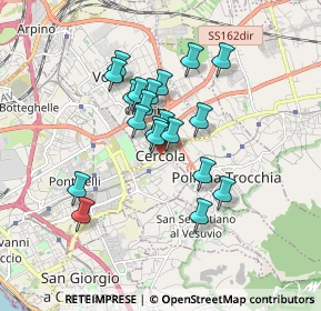 Mappa Corso D. Riccardi, 80040 Cercola NA, Italia (1.4555)