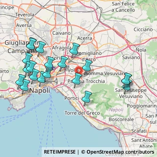 Mappa Via S. Pellico, 80040 Cercola NA, Italia (9.617)
