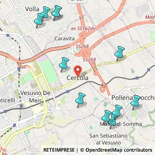 Mappa Via della Libertà, 80040 Cercola NA, Italia (1.56909)