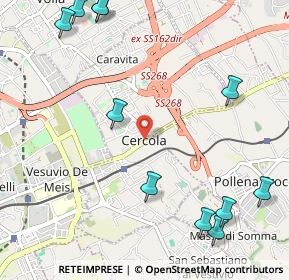 Mappa Via della Libertà, 80040 Cercola NA, Italia (1.56909)