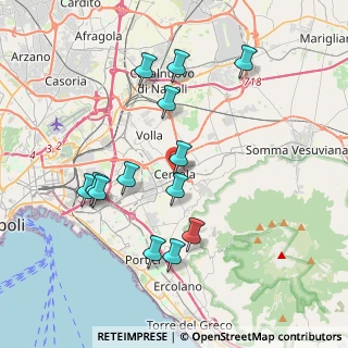 Mappa Via della Libertà, 80040 Cercola NA, Italia (4.08)