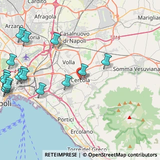 Mappa Via della Libertà, 80040 Cercola NA, Italia (6.56938)