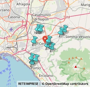 Mappa Via della Libertà, 80040 Cercola NA, Italia (2.82545)