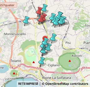 Mappa Via Campana, 80010 Pozzuoli NA, Italia (1.755)