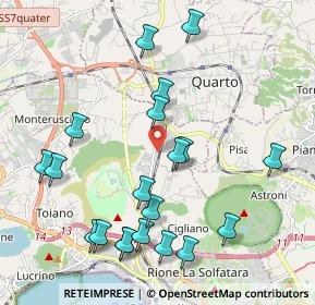 Mappa Via Campana, 80010 Pozzuoli NA, Italia (2.4135)