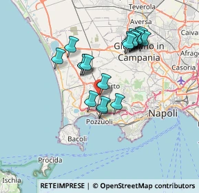 Mappa Via Campana, 80010 Pozzuoli NA, Italia (6.9025)