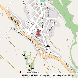 Mappa Via vittorio emanuele 54, 07035 Sedini, Sassari (Sardegna)