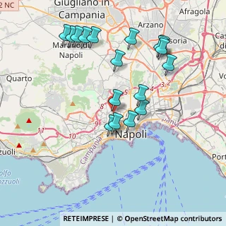 Mappa Via Guido Menzinger, 80128 Napoli NA, Italia (4.24235)