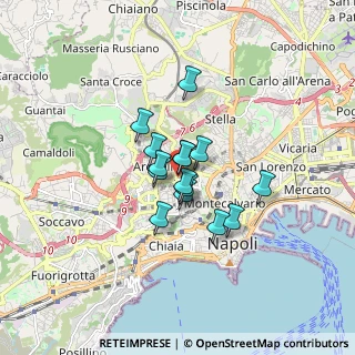 Mappa Via Guido Menzinger, 80128 Napoli NA, Italia (1.084)