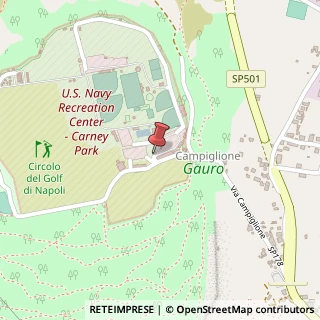 Mappa Carney Park, 80078 Pozzuoli, Napoli (Campania)
