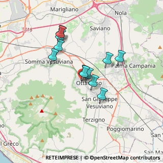 Mappa Piazza Ferrovia, 80044 Ottaviano NA, Italia (3.02833)
