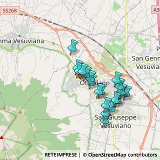 Mappa Piazza Ferrovia, 80044 Ottaviano NA, Italia (1.7445)