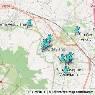 Mappa Piazza Ferrovia, 80044 Ottaviano NA, Italia (1.88667)