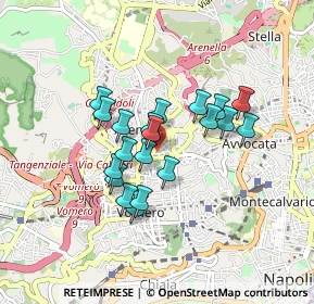 Mappa Via Vincenzo Migliaro, 80128 Napoli NA, Italia (0.706)