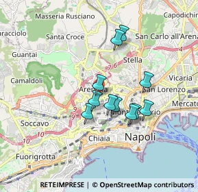 Mappa Via Vincenzo Migliaro, 80128 Napoli NA, Italia (1.45182)