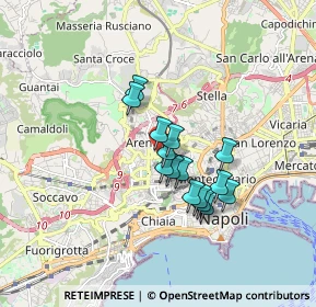 Mappa Via Vincenzo Migliaro, 80128 Napoli NA, Italia (1.348)