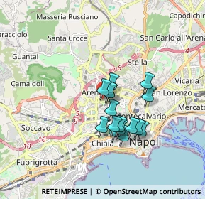 Mappa Via Vincenzo Migliaro, 80128 Napoli NA, Italia (1.385)
