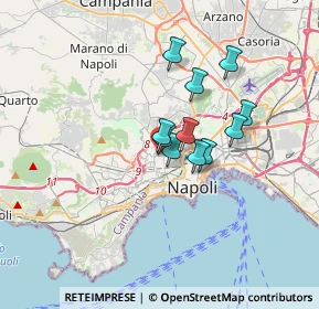 Mappa Via Vincenzo Migliaro, 80128 Napoli NA, Italia (2.46818)