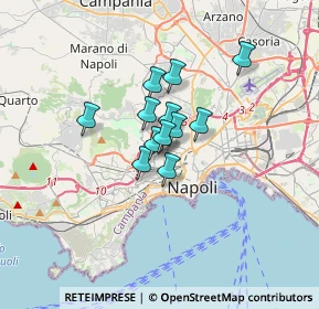 Mappa Via Vincenzo Migliaro, 80128 Napoli NA, Italia (2.10583)